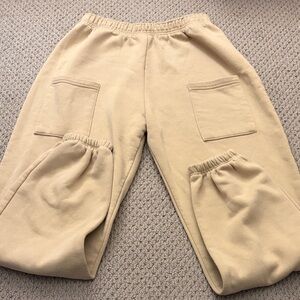 Pretty little thing beige sweatpants